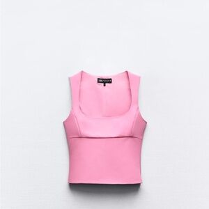 Zara Pink Women's Top